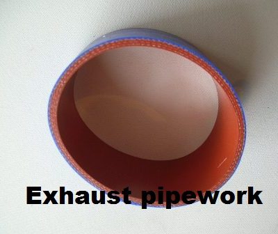 Exhaust pipe work